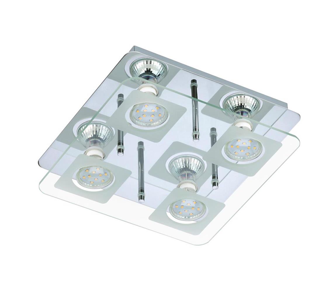 Briloner Briloner 3514-048 - LED Stropní svítidlo VITREO 4xGU10/3W/230V BL0249