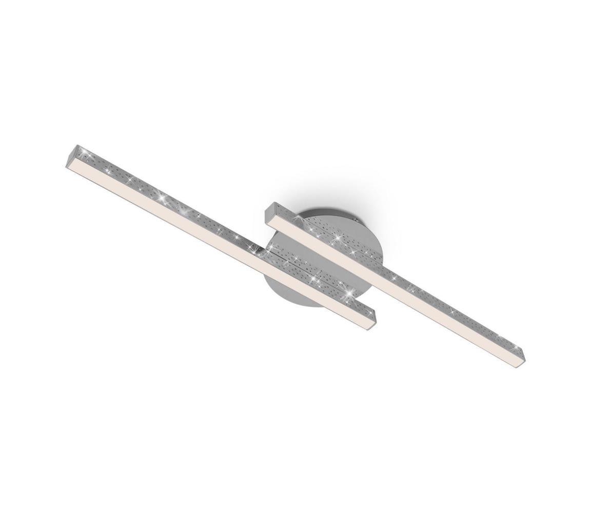Briloner Briloner 3517-028 - LED Přisazený lustr REY 2xLED/6W/230V chrom BL1087