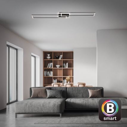 Briloner 3538-015 - LED Stmívatelný lustr FRAME 2xLED/20W/230V 2700-6500K Wi-Fi Tuya + dálkové ovládání