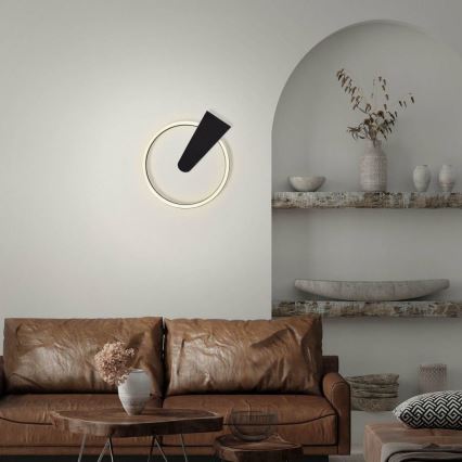 Briloner 3542-015 - LED Stmívatelné stropní svítidlo NICO LED/12W/230V černá
