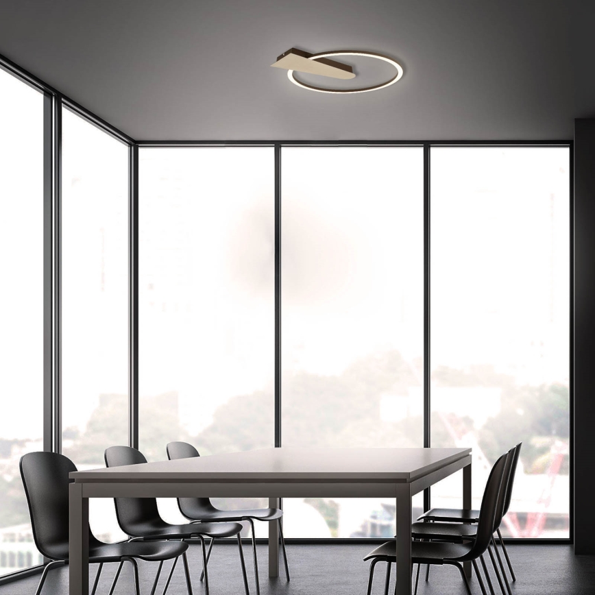 Briloner 3542017 - LED Stmívatelné stropní svítidlo NICO LED/12W/230V zlatá