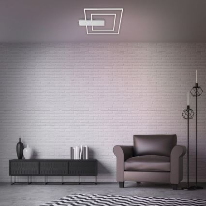 Briloner 3545-018 - LED Stmívatelné stropní svítidlo NICO LED/25W/230V matný chrom
