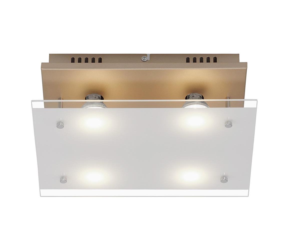 Briloner Briloner 3586-047 - LED Stropní svítidlo SMART GOLD 4xGU10/4W/230V 