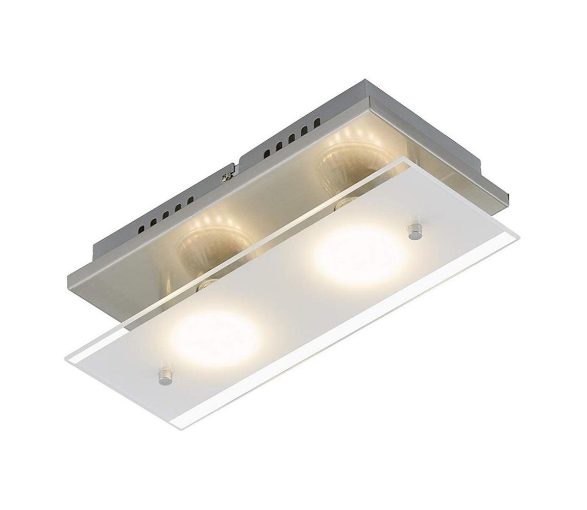 Briloner Briloner 3596-022 - LED Stropní svítidlo TELL 2xGU10/3W/230V BL0425