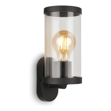 Briloner 3600-015 - Venkovní nástěnné svítidlo KAIRO 1xE27/12W/230V IP44 černá
