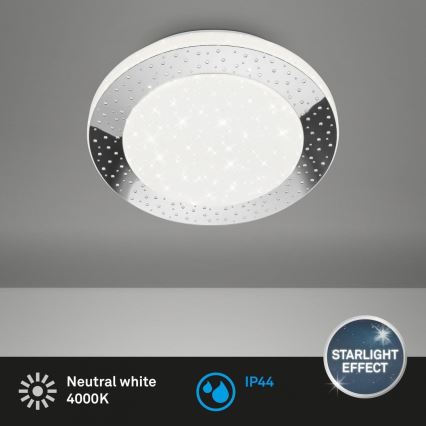 Briloner 3693-018 - LED Koupelnové stropní svítidlo LED/15W/230V IP44 4000K pr. 28 cm
