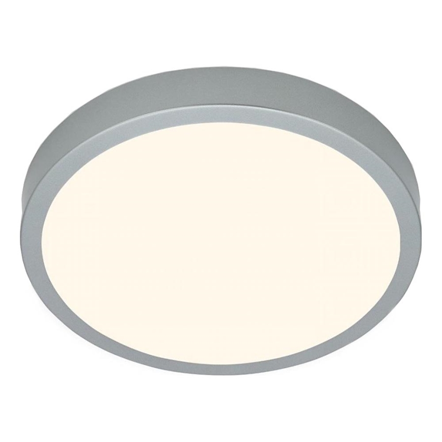 Briloner 3700-014 - LED Stropní svítidlo RUNA LED/16W/230V 3000K pr. 28 cm stříbrná