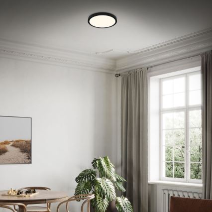Briloner 3704-015 - LED Stmívatelné stropní svítidlo RUNA LED/22W/230V 2700-6500K černá + dálkové ovládání