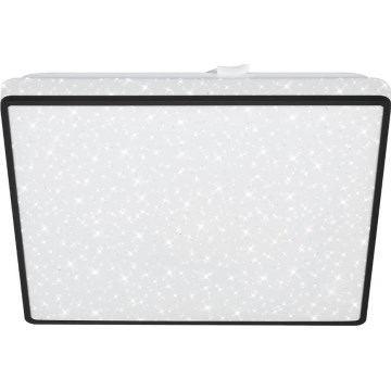 Briloner 3748-415 - LED Stropní svítidlo STAR SKY LED/15W/230V 27x27 cm černá