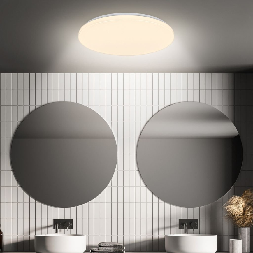 Briloner 3827-016 - LED Koupelnové stropní svítidlo se senzorem WALK LED/13W/230V IP54 pr. 27 cm bílá