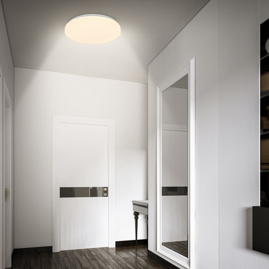 Briloner 3827-016 - LED Koupelnové stropní svítidlo se senzorem WALK LED/13W/230V IP54 pr. 27 cm bílá