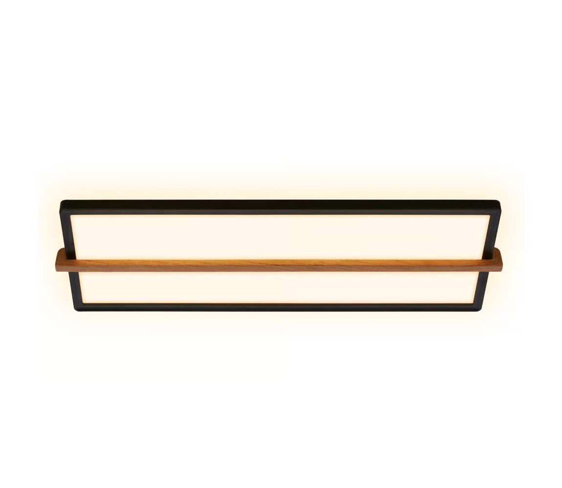 Briloner 3846015 - LED Stropní svítidlo LED/22W/230V 60,5x20 cm 3846015 Černá