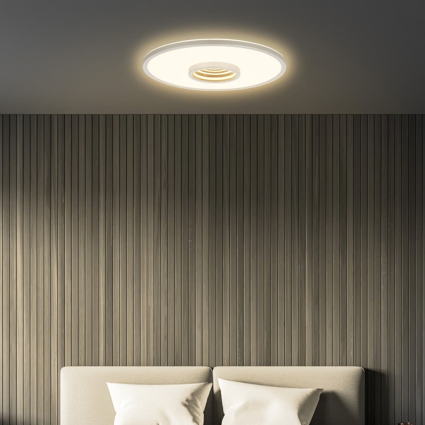 Briloner 3847014 - LED Stropní svítidlo TORO LED/18W/230V pr. 42 cm matný chrom