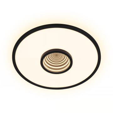 Briloner 3847015 - LED Stropní svítidlo TORO LED/18W/230V pr. 42 cm černá