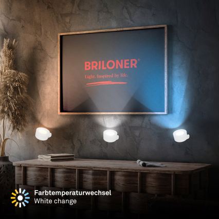 Briloner 3896016 - LED Stmívatelné nabíjecí nástěnné svítidlo TARI LED/1,6W/5V 1500 mAh bílá