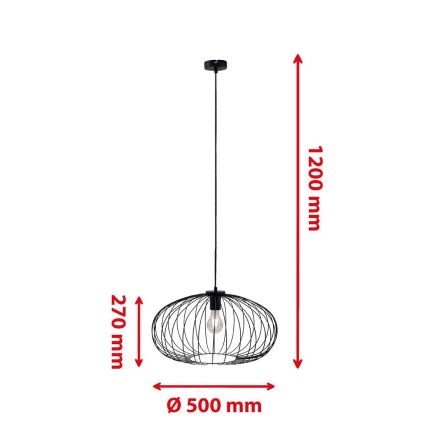 Briloner 4023-015 - Lustr na lanku KAGO 1xE27/60W/230V