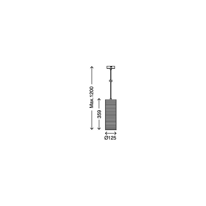 Briloner 4313-017 - Lustr na lanku AMBER 1xE27/40W/230V