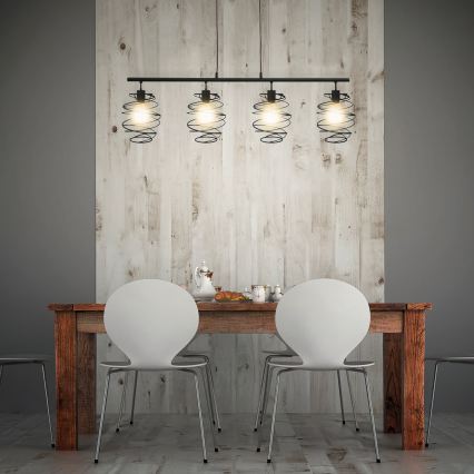 Briloner 4871-045 - Lustr na lanku 4xE27/60W/230V