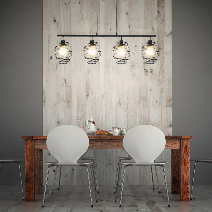 Briloner 4871-045 - Lustr na lanku 4xE27/60W/230V