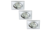 Briloner 6997-039 - SADA 3x LED Koupelnové podhledové svítidlo LED/5W/230V IP23