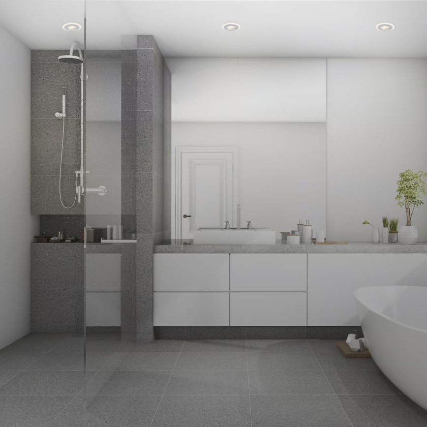 Briloner 7039034 - SADA 3xLED Koupelnové podhledové svítidlo 3xLED/5W/230V IP44 matný chrom