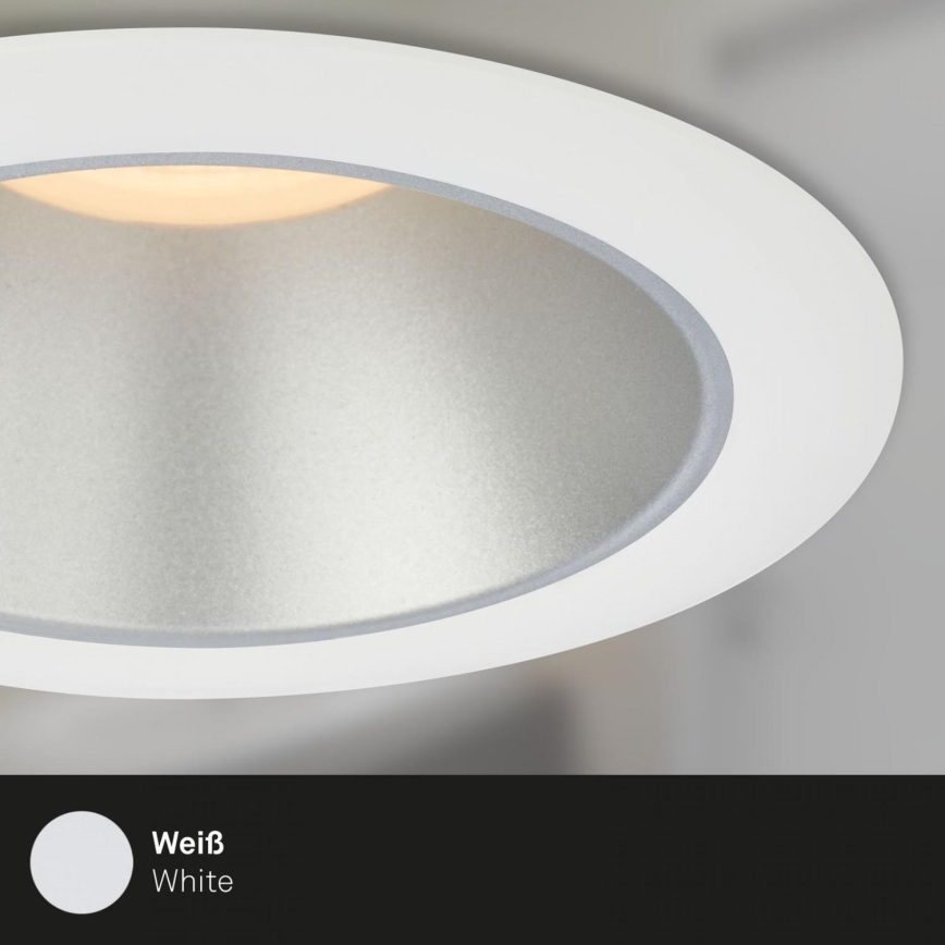 Briloner 7041-036 - SADA 3x LED Koupelnové podhledové svítidlo LED/4,9W/230V IP44 bílá