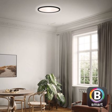 Briloner 7058-015 - LED Stmívatelné svítidlo SLIM LED/18W/230V 2700-6500K Wi-Fi Tuya + dálkové ovládání