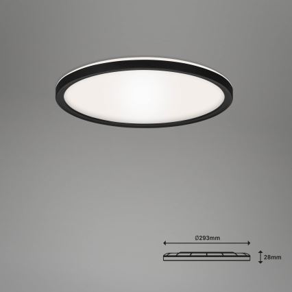 Briloner 7058-015 - LED Stmívatelné svítidlo SLIM LED/18W/230V 2700-6500K Wi-Fi Tuya + dálkové ovládání