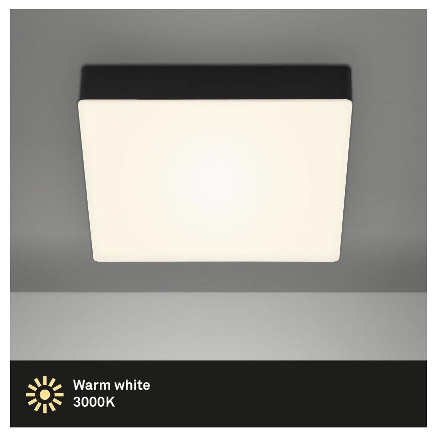 Briloner 7070-015 - LED Stropní svítidlo FLAME LED/16W/230V černá