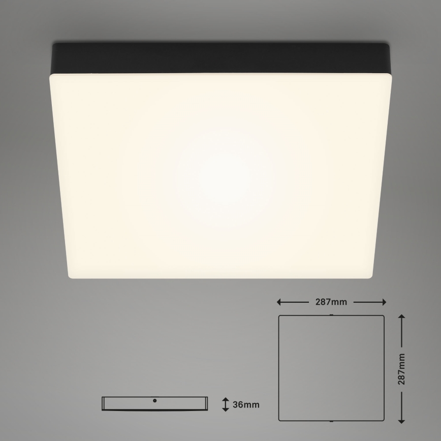 Briloner 7071015 - LED Stropní svítidlo FLAME LED/21W/230V černá