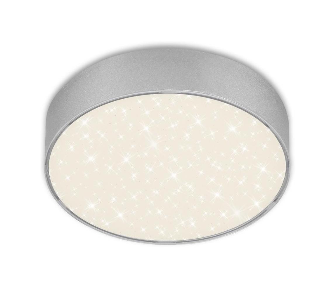 Briloner Briloner 7072-414 -LED Stropní svítidlo STAR SKY LED/11W/230V pr. 15 cm stříbrná BL1640