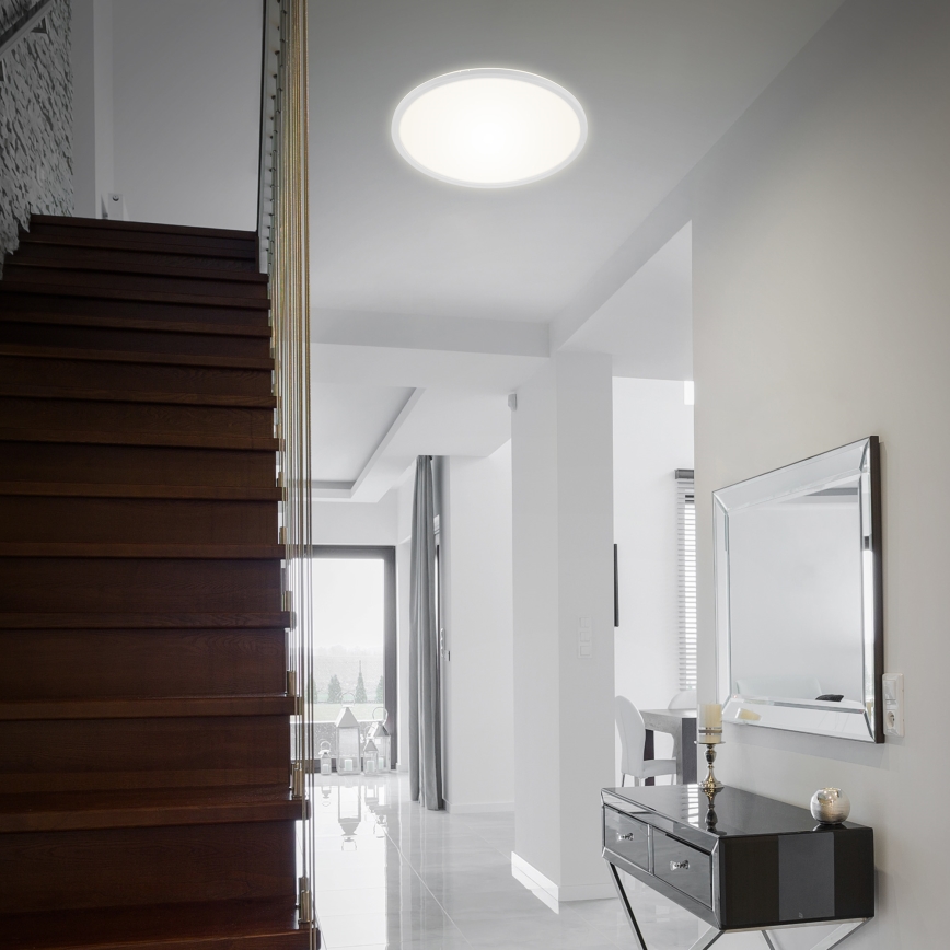 Briloner 7080-016 - LED Stmívatelné stropní svítidlo SLIM LED/22W/230V 2700-6500K + dálkové ovládání