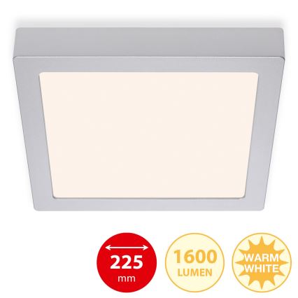 Briloner 7118-014 - LED Stropní svítidlo FIRE LED/16,5W/230V 3000K