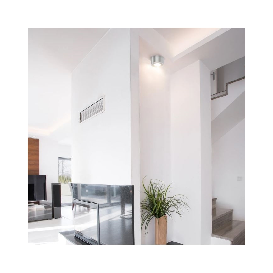 Briloner 7121-014 - LED Bodové svítidlo TUBE 1xLED/5W/230V kulatý