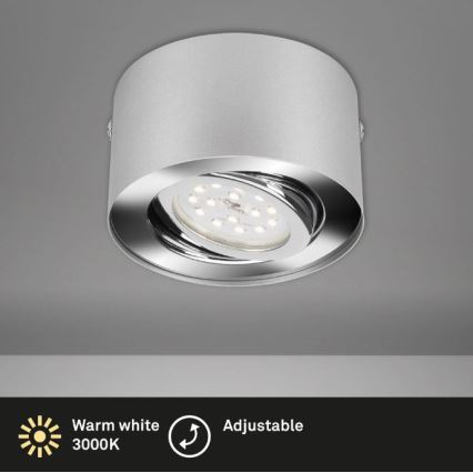 Briloner 7121-014 - LED Bodové svítidlo TUBE 1xLED/5W/230V kulatý