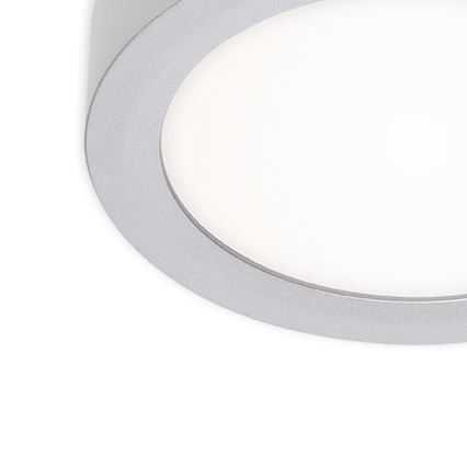 Briloner 7122-014 - LED Stropní svítidlo FIRE LED/11W/230V 3000K pr. 17 cm stříbrná