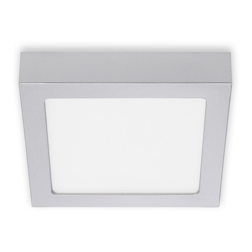 Briloner 7123-414 - LED Stropní svítidlo FIRE LED/12W/230V stříbrná