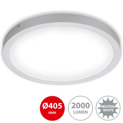 Briloner 7143-414 - LED Stropní svítidlo FIRE LED/24,5W/230V 4000K