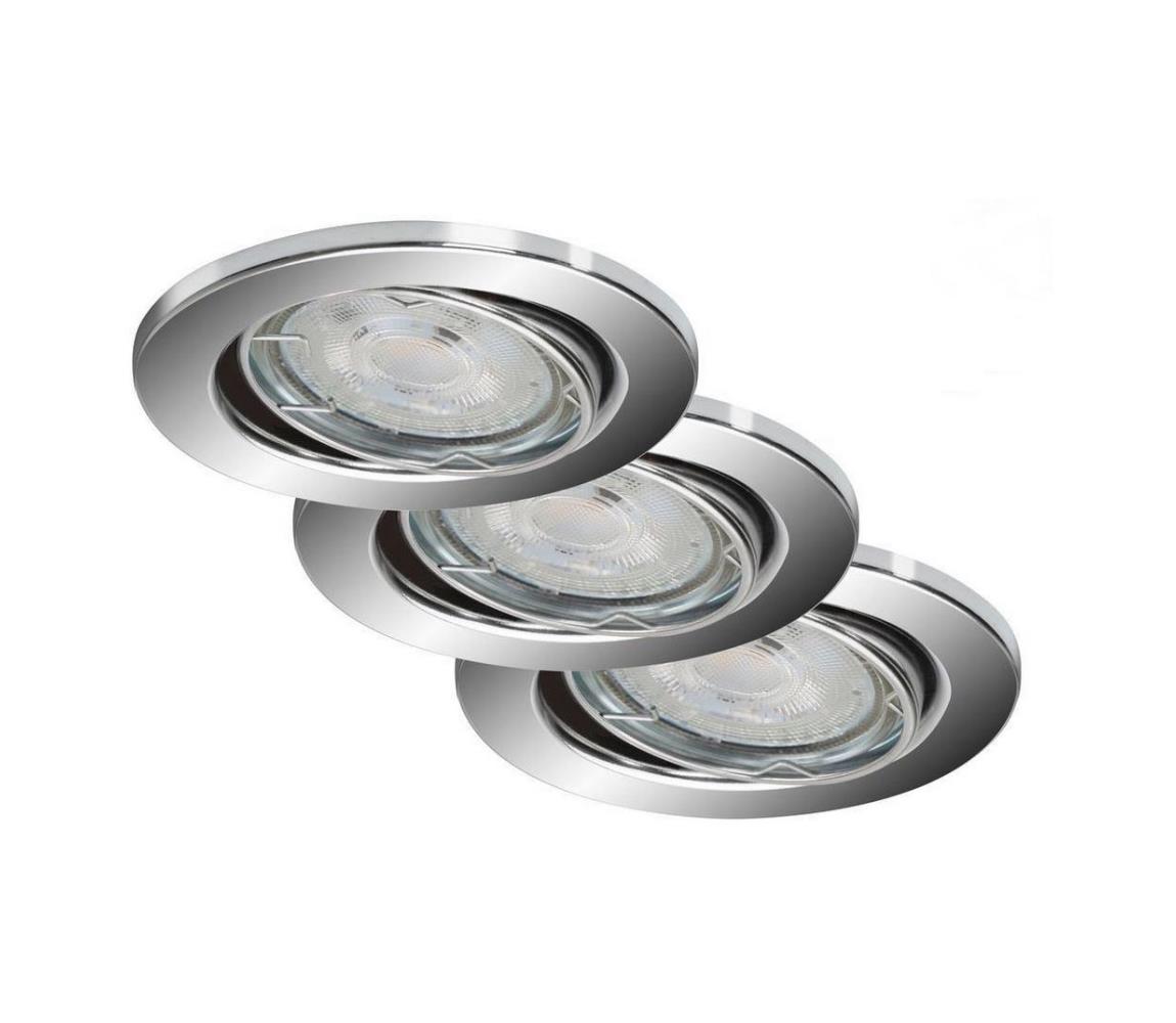 Briloner Briloner 7148-038-SADA 3xLED Stmívatelné koupelnové svítidlo 1xGU10/5W/230V IP23 BL0874