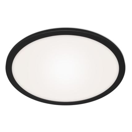 Briloner 7168-015 - LED Stmívatelné stropní svítidlo PIATTO LED/22W/230V 3000-6500K pr. 40 cm černá + dálkové ovládání