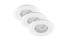 Briloner 7197-036-SADA 3x LED Stmívatelné koupelnové podhledové svítidlo LED/4,5W/230V IP44