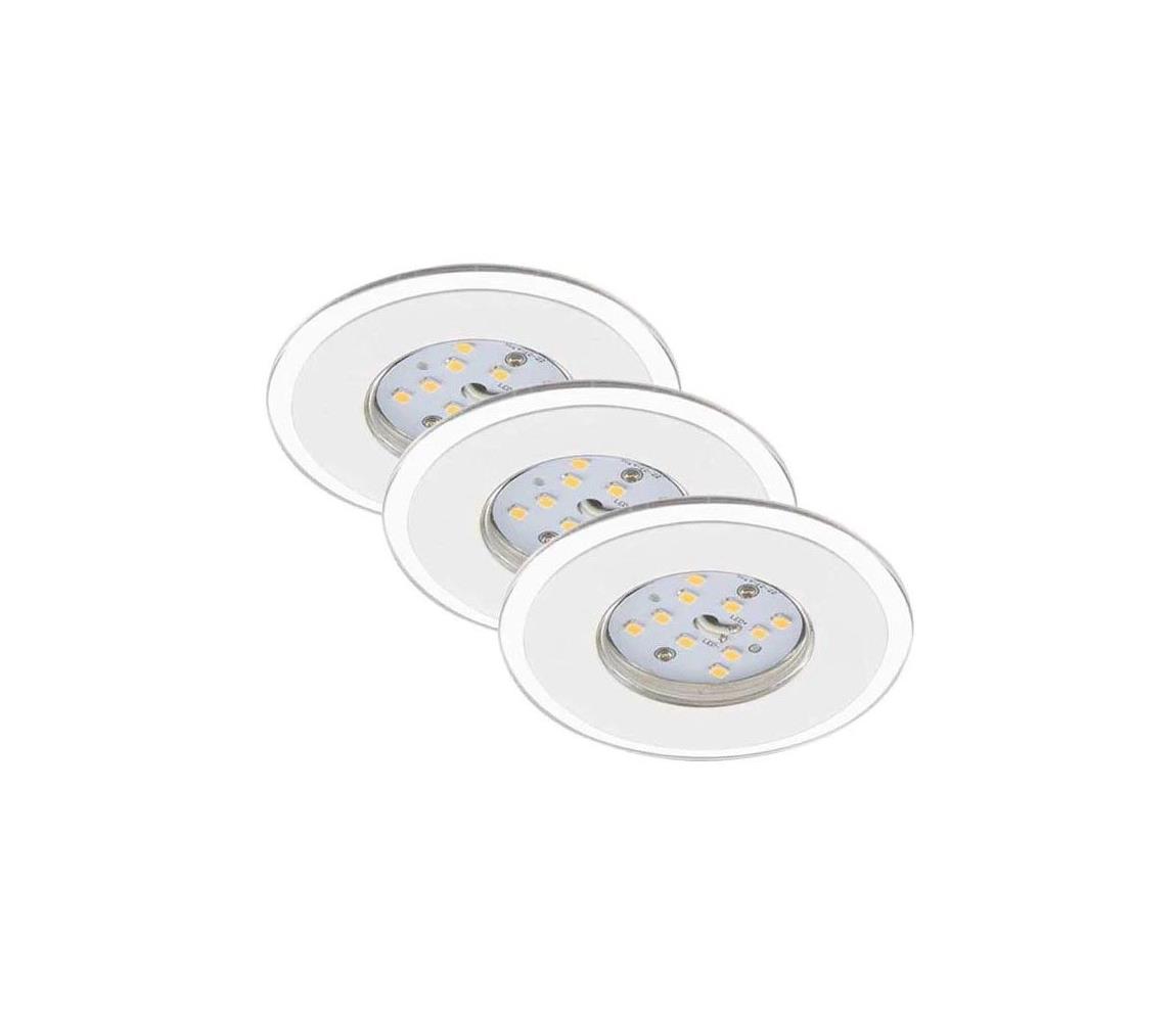 Briloner Briloner 7197-036-SADA 3x LED Stmívatelné koupelnové svítidlo LED/4,5W/230V IP44 