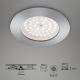Briloner 7206-019 - LED Koupelnové podhledové svítidlo ATTACH LED/10,5W/230V IP44