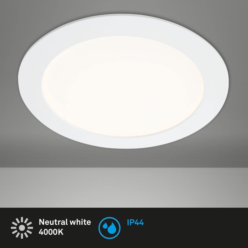 Briloner 7286-016 - LED Koupelnové podhledové svítidlo LED/12W/230V IP44