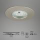Briloner 7295-012 - LED Stmívatelné koupelnové podhledové svítidlo ATTACH LED/6,5W/230V IP44