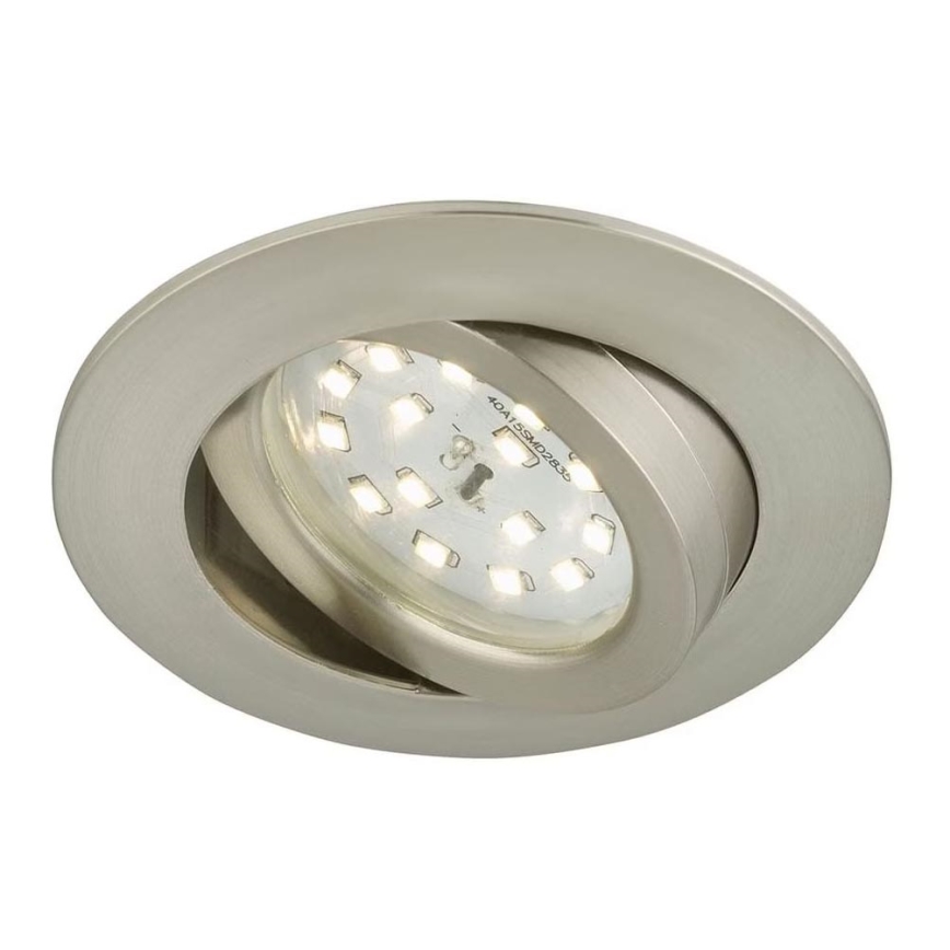 Briloner 7296-012 - LED Stmívatelné koupelnové podhledové svítidlo ATTACH LED/6,5W/230V IP23 matný chrom