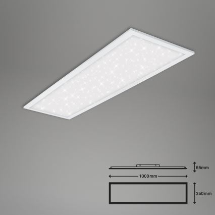 Briloner 7308-016 - LED Stmívatelné stropní svítidlo STARRY SKY LED/24W/230V 3000-6000K + dálkové ovládání