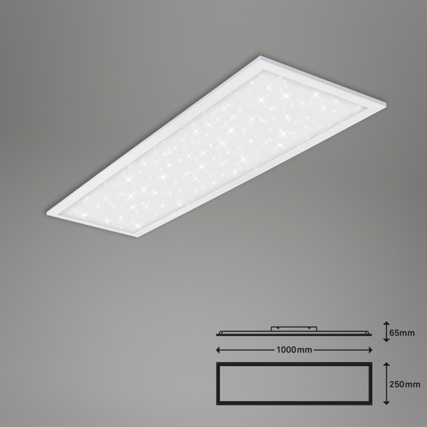 Briloner 7308-016 - LED Stmívatelné stropní svítidlo STARRY SKY LED/24W/230V 3000-6000K + dálkové ovládání