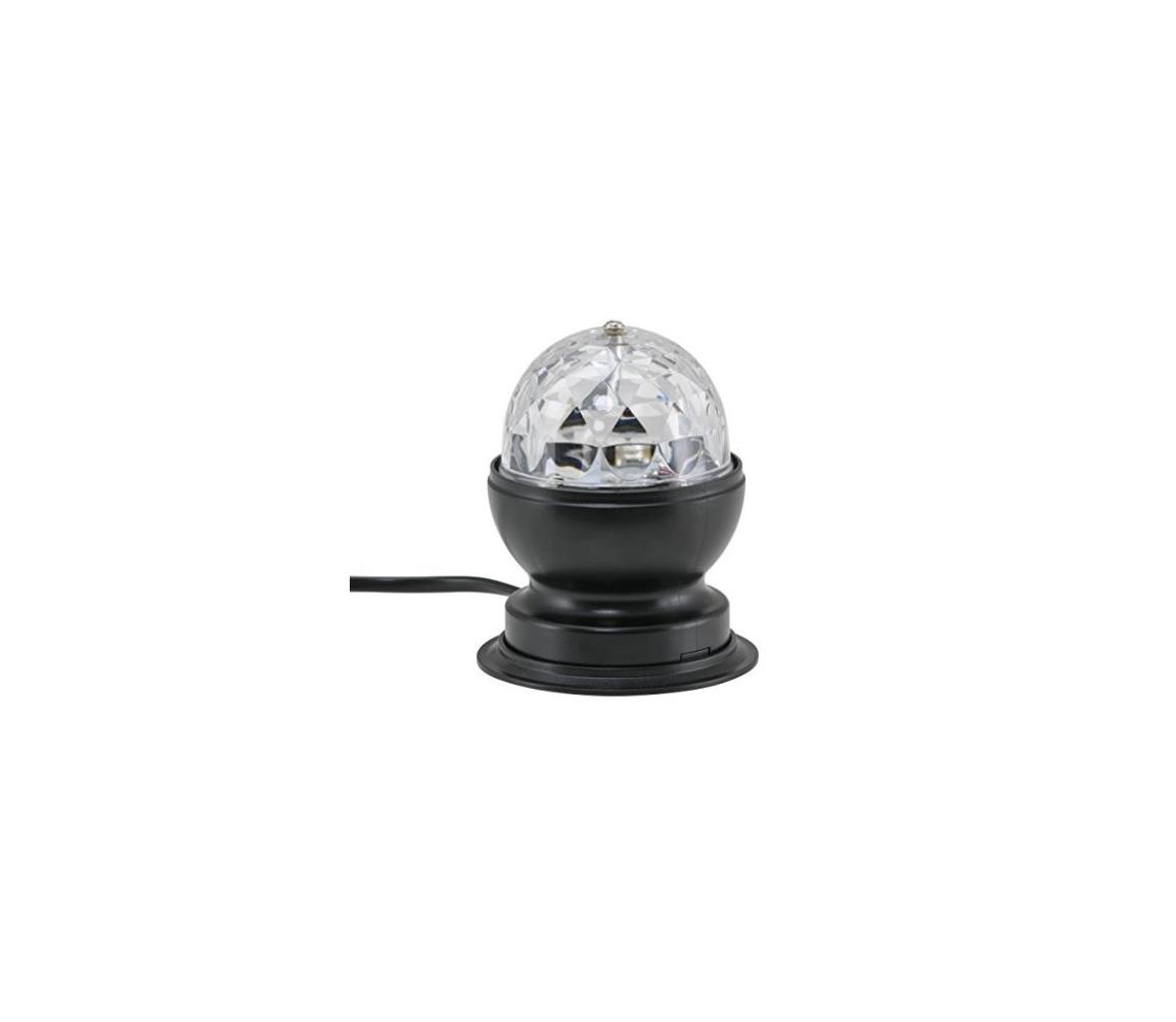 Briloner Briloner 7347-015 - LED stolní disko koule DISCO LIGHT 1xE27/3W/230V BL0155