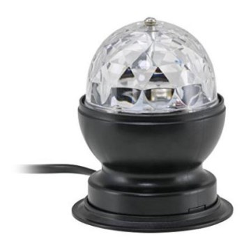 Briloner 7357-015 - LED stolní disko koule DISCO LIGHT 1xE27/3W/230V